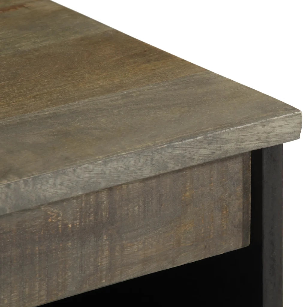 vidaXL Credenza 60x33x75 cm in Legno Massello di Mango