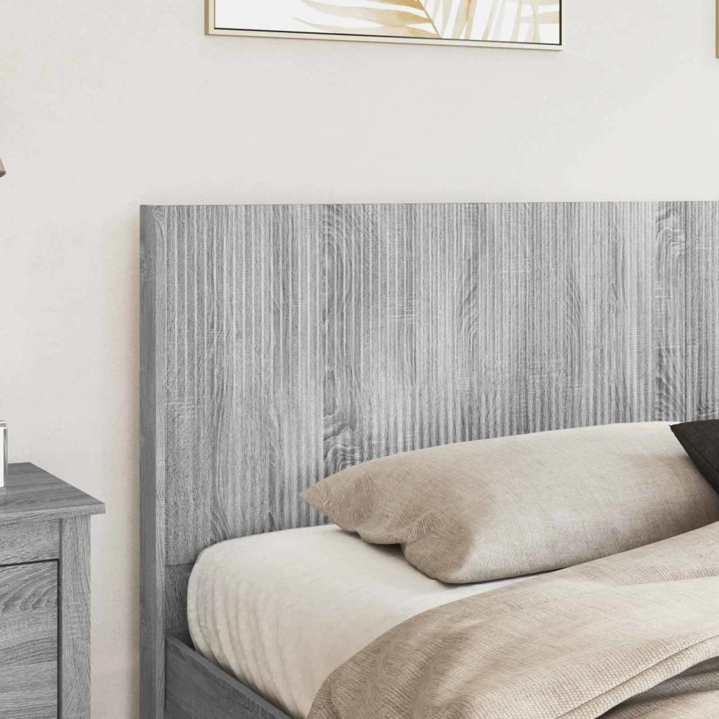Testiera | Testata Letto Sonoma grigio Legno ingegnerizzato