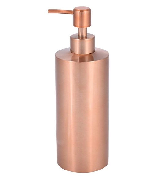 Dispensatore di sapone automatico in acciaio inossidabile - 350ml - Manuale - Facile da riempire - Dispensatore di sapone per cucina e doccia