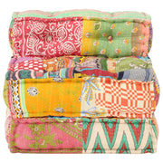 Pouf Modulare in Tessuto Patchwork 287702