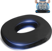 Supporto ortopedico a forma di donut per sedie a rotelle - Cuscino di sostegno per sedute a rotelle con schiuma di alta densità