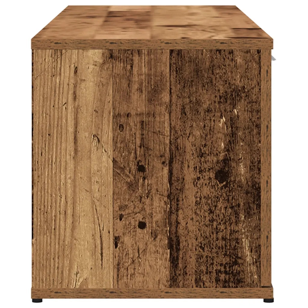 Mobile Porta TV Legno Antico 120x34x37 cm in Legno Multistrato 855974