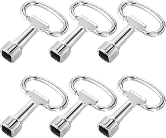 Chiave di scarico - Chiave di scarico per radiatore - Aria - Riscaldamento - Dispositivo di scarico - Set di scarico - Chiave di scarico per installatori per radiatore - Radiatore scarico