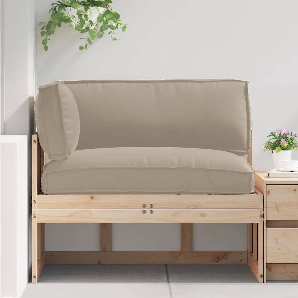 Set di Cuscini per Pallet 3 pcs Talpa Tessuto Oxford 3329094