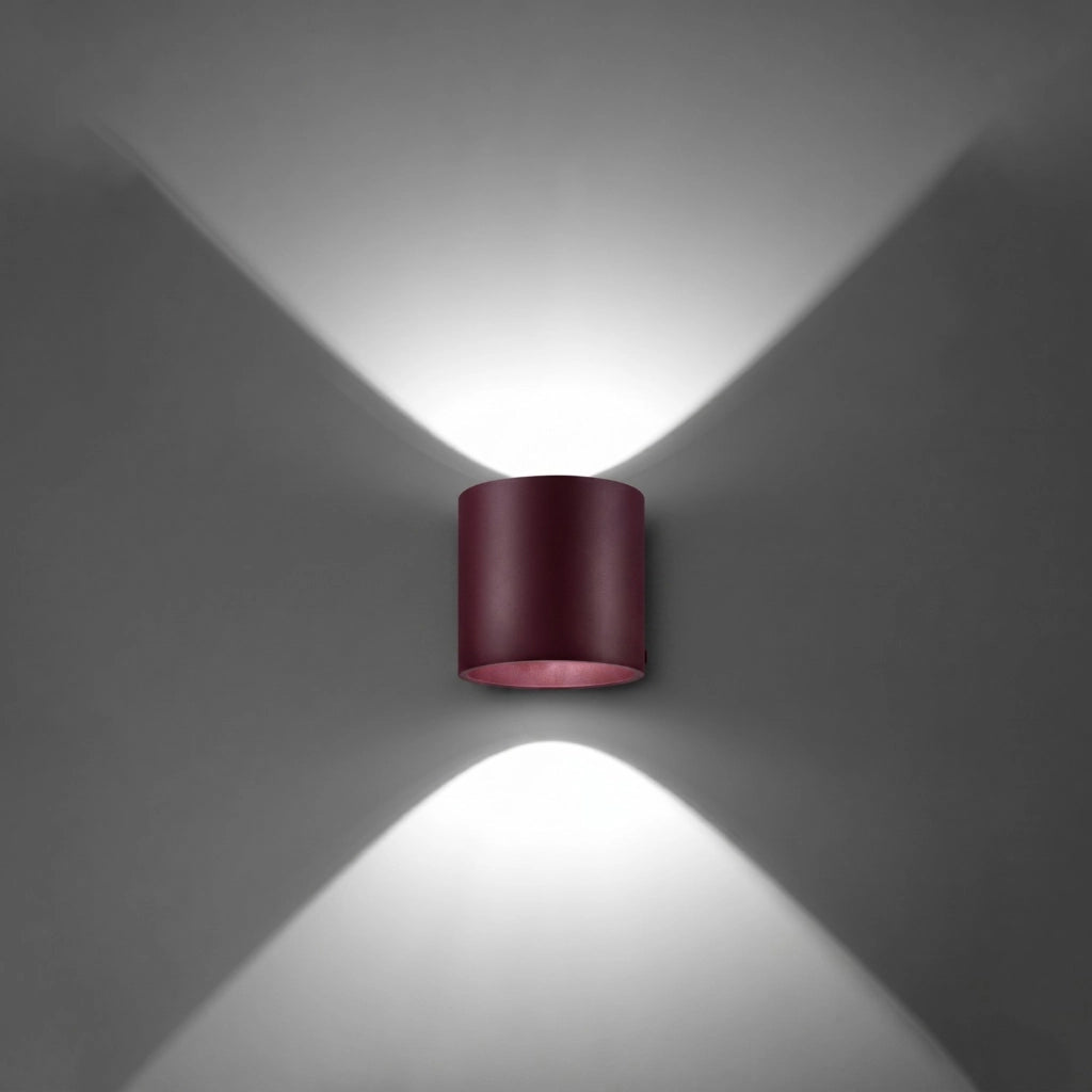 Applique ORBIS 1 bordeaux