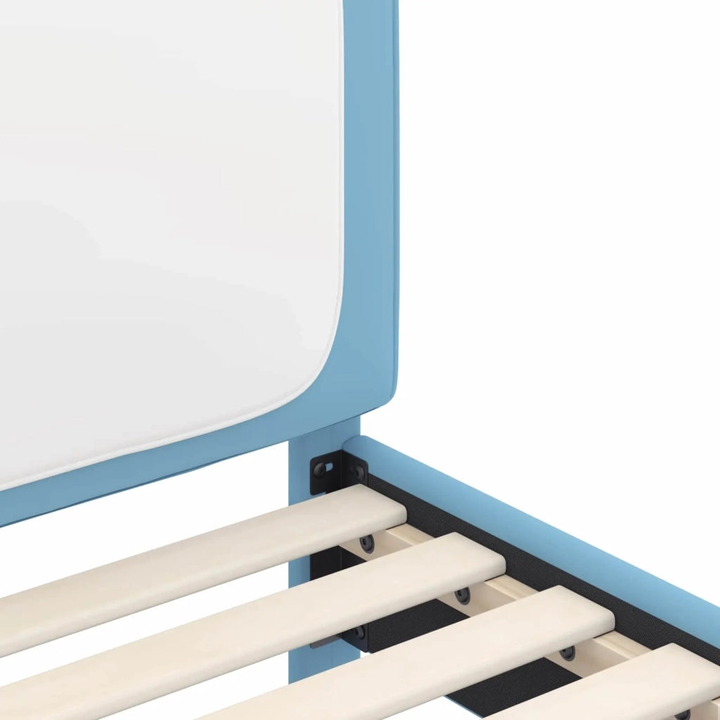 Struttura letto bambini con testata-Giroletto per bambini Blu 90 x 200 cm PU 237817