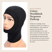 Capello da subacqueo in neoprene 1 mm - Maschera da subacqueo - Fascia per capelli - Protezione da umidità - Duraturo e di alta qualità