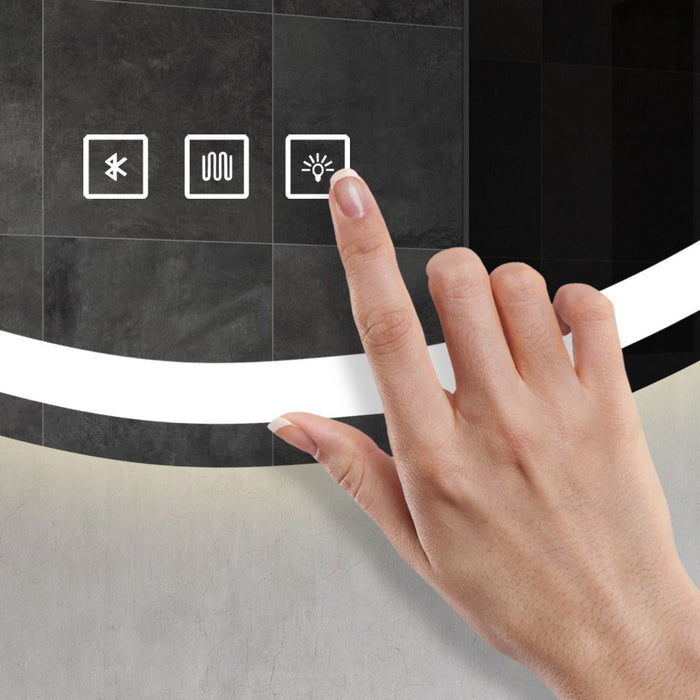 Specchio Led 70x100cm Fog