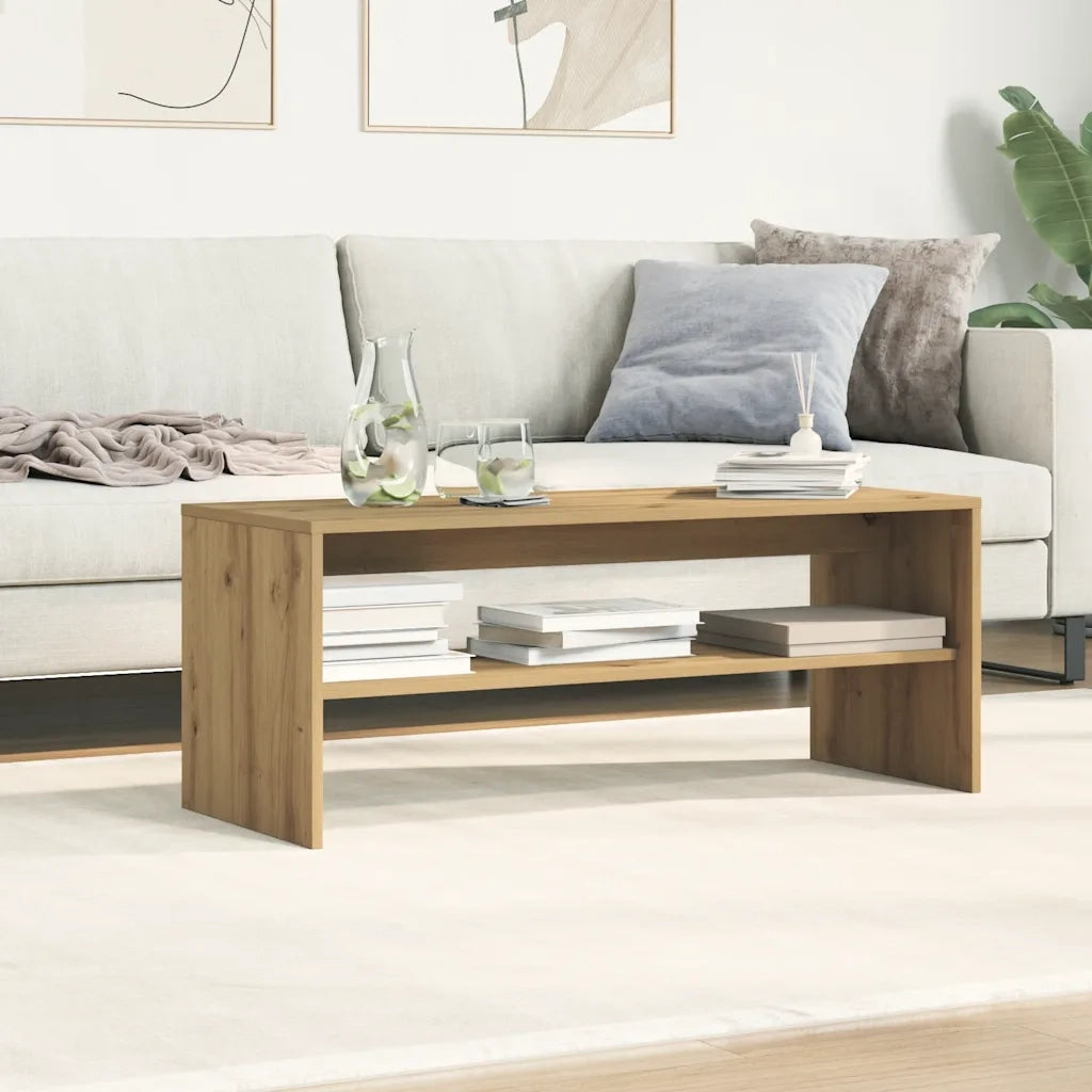 Mobile Porta TV Rovere Artigianale 100x40x40 cm in Truciolato 859126