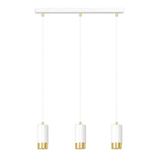 Lampadario Emibig Fumiko 3xGU10 bianco oro dimmer IP20