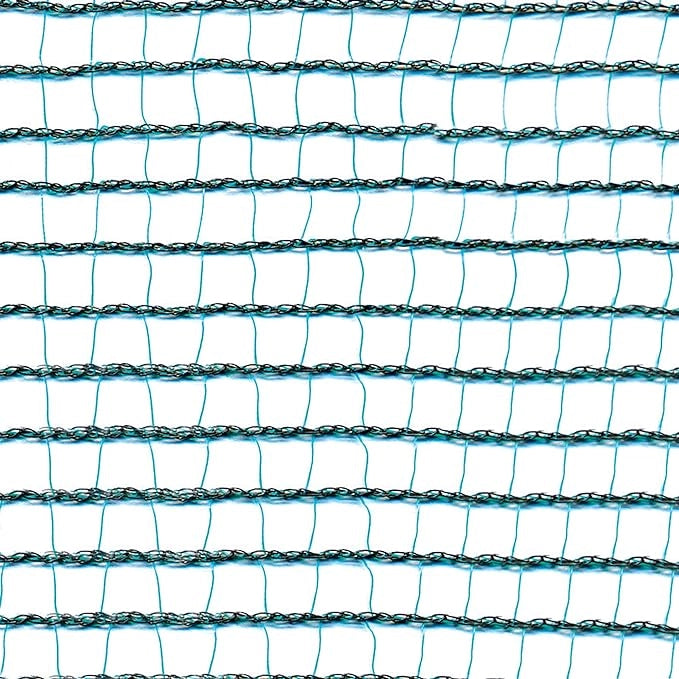 RETE ANTIGRANDINE IDEAL STAR rotolo 4x100 mt (piegato 2 mt) - colore verde - IDEAL STAR