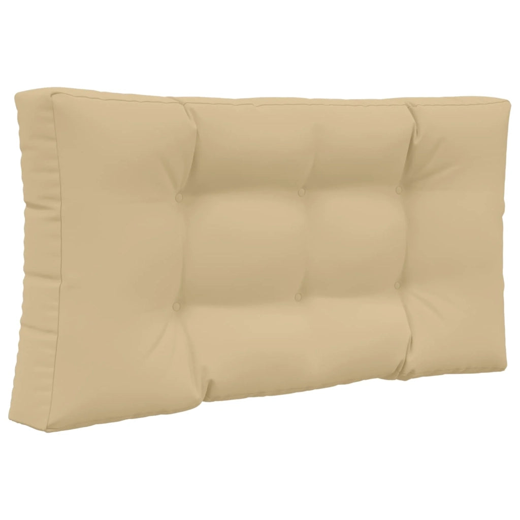 Cuscino per divano da esterno 2 pcs Beige Poliestere