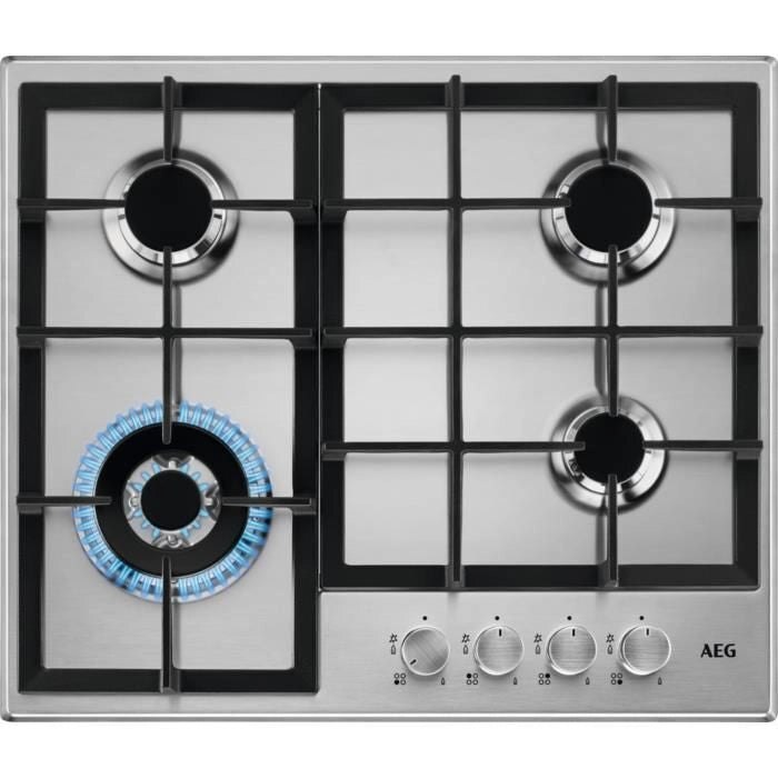 AEG PIANO GAS COMANDI FRONTALI 60 CM HGB64400SM