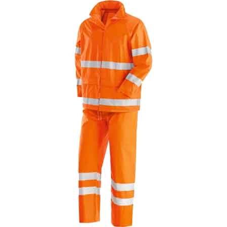COMPLETO GIACCA E PANTALONE ALTA VISIBILITA' Tg. XXL