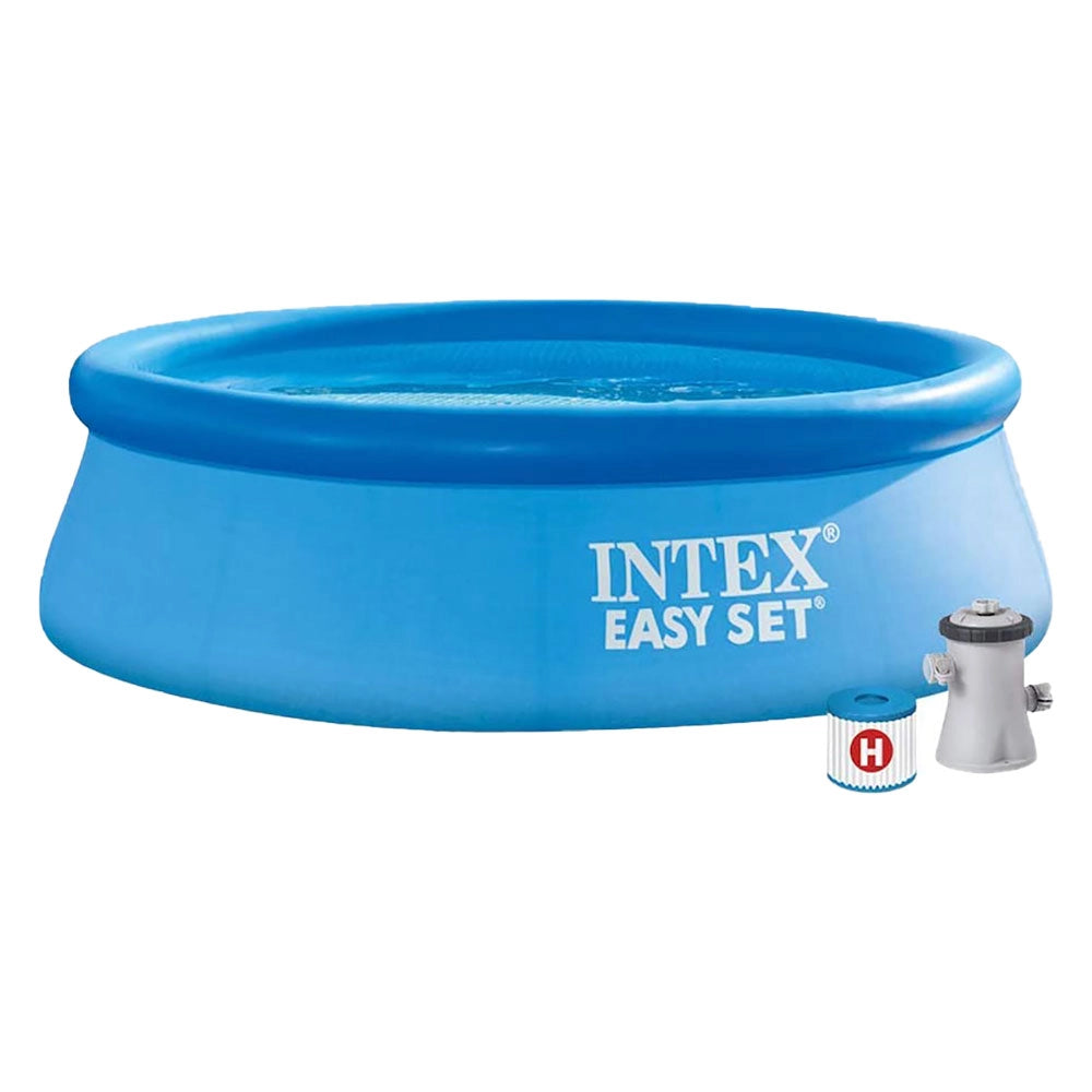 PISCINA GONFIABILE 'EASY SET' cm 244 x 61 lt 1942-pompa 1250 lt/h  - INTEX