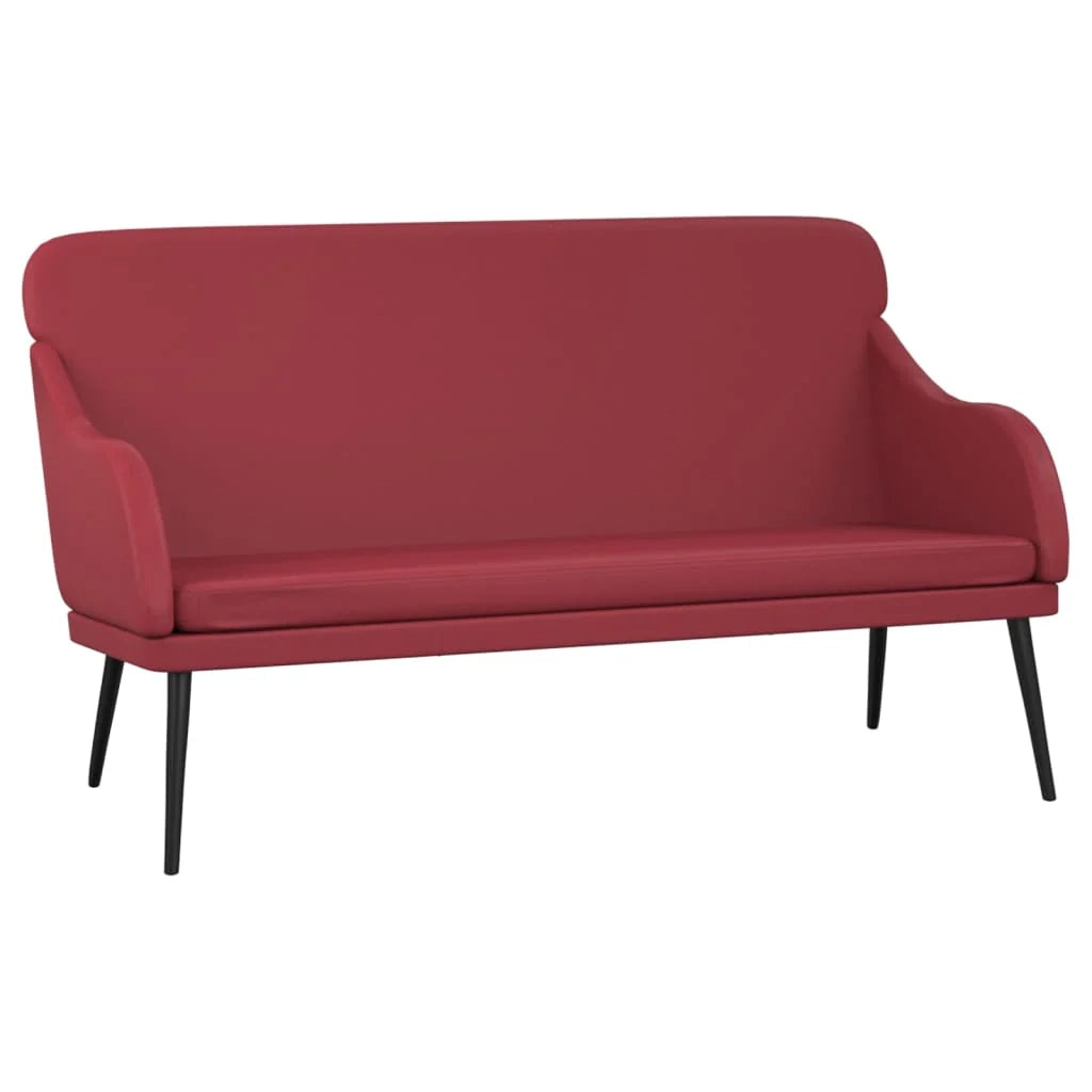 Panca/panca rosso bordeaux x 110 x 76 x 80 cm sintetica 02_0010707