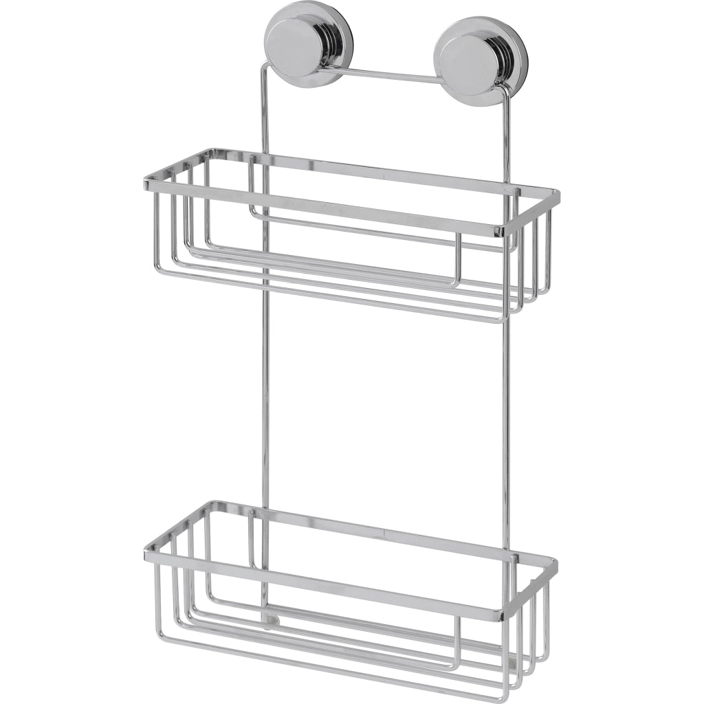 MENSOLA RETTANGOLARE 2 RIPIANI CON 25,5X10X42CM