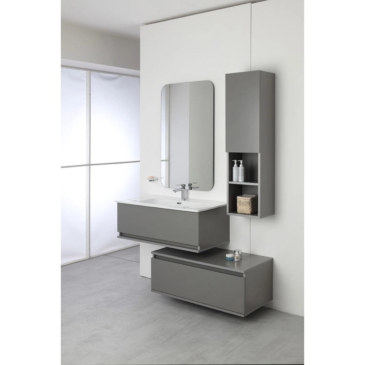 MOBILE BAGNO PASTELLO 90X47CM GRIGIO
