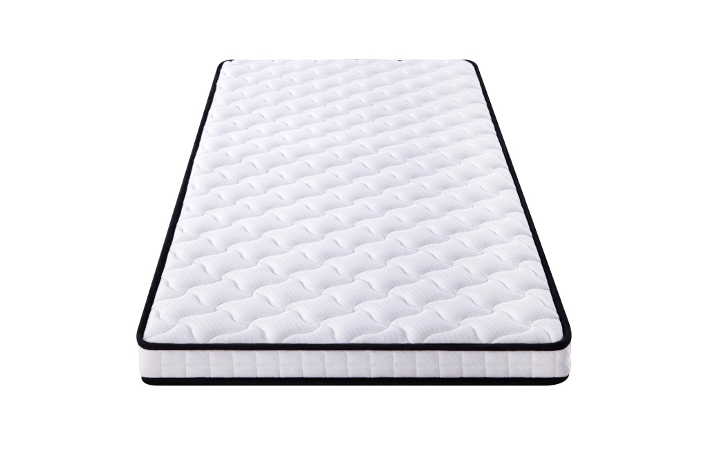 Materasso a molle 90x200 singolo rigidità H3 ergonomico bianco