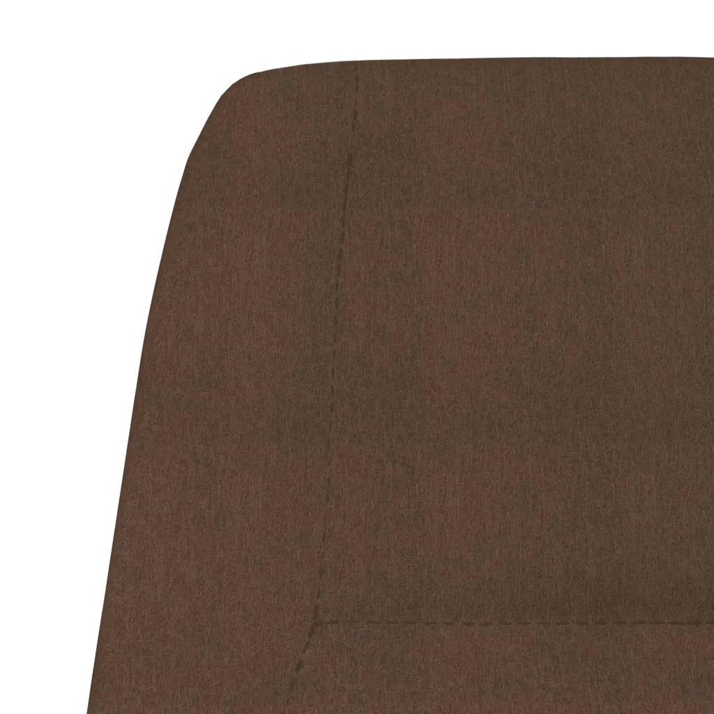 Poltrona Relax Marrone in Tessuto 341386