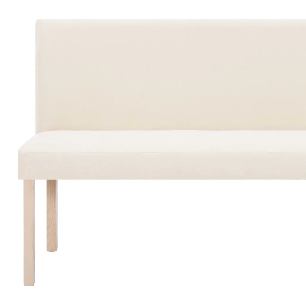 Panca 139,5 cm Crema in Poliestere cod mxl 65108