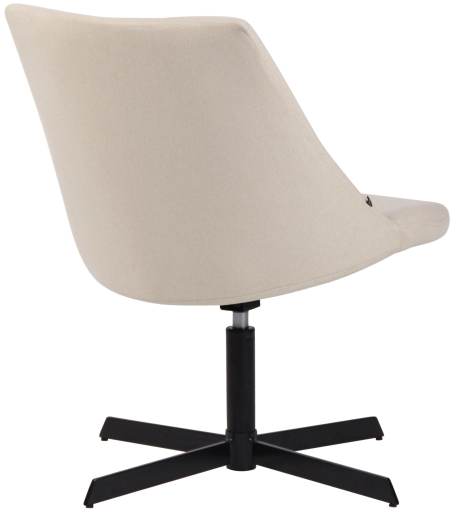 Sedia da Lounge Granby crema