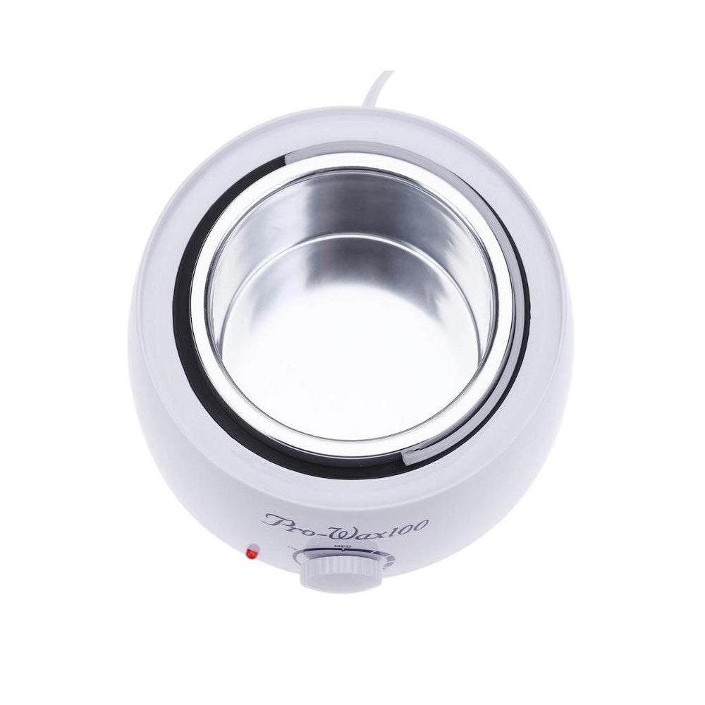 Trade Shop - Scaldacera Professionale Con Termostato E Cestello Fornello Ceretta 100 W Cera -