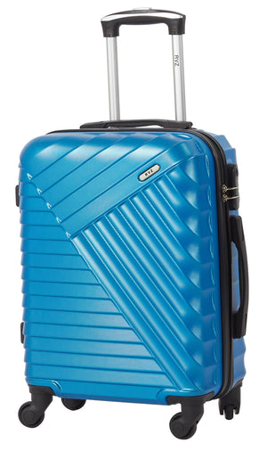 Trolley Valigia Bagaglio a Mano Rigido in ABS 4 Ruote  Ravizzoni Mojito Blu