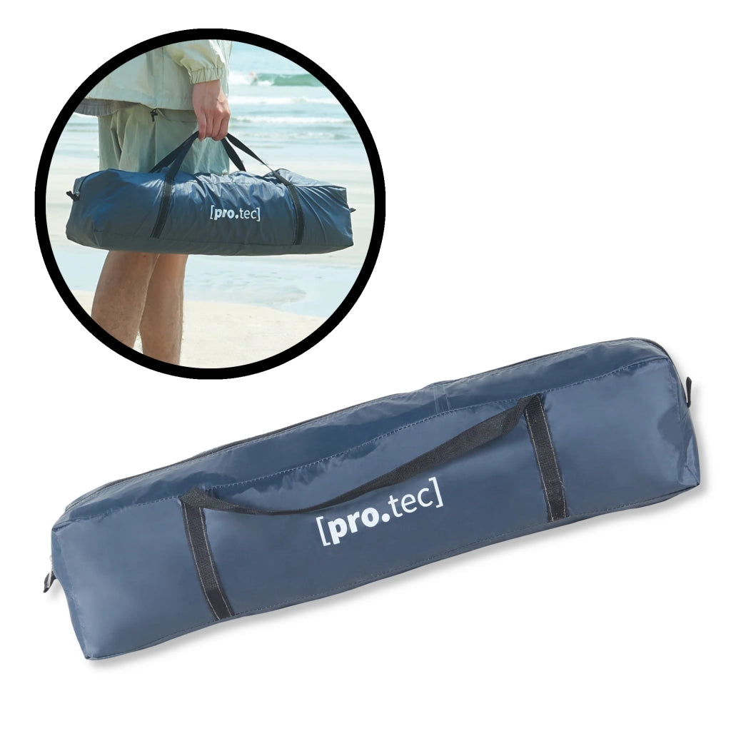 Tenda da campeggio per 2-3 persone 213 x 213 x 130 cm grigio beige 03_0011110