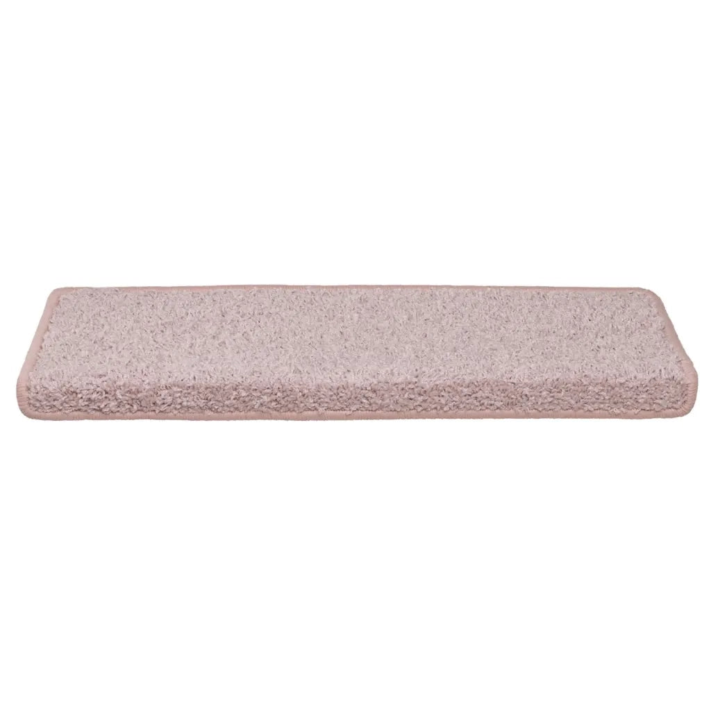 Tappetini per Scale 15 pz 65x25 cm Bianchi e Rosa cod mxl 58526