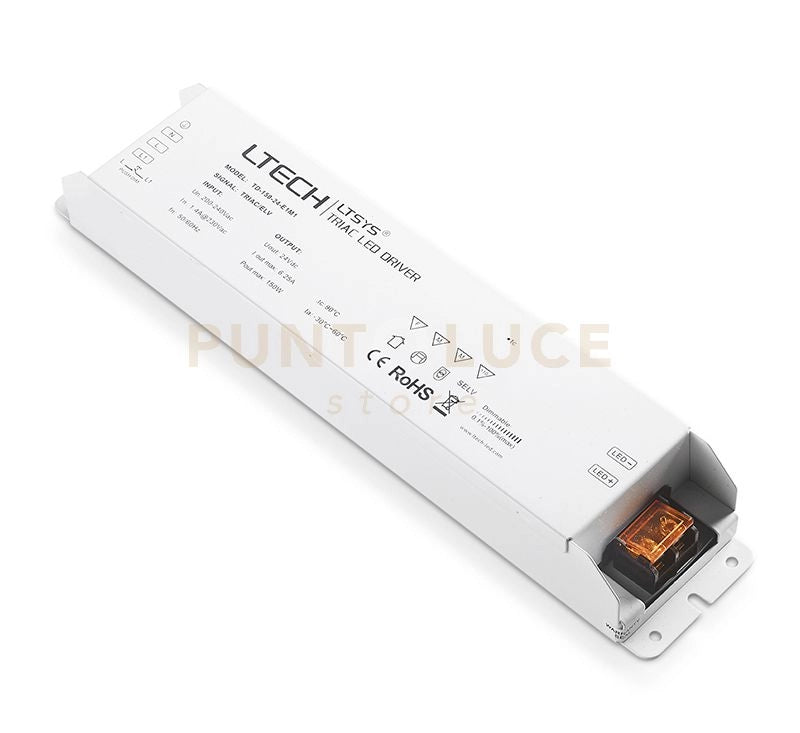 GSTT18- ALIMENTATORE DIMMERABILE IP20 PER STRISCE LED 24V 150W