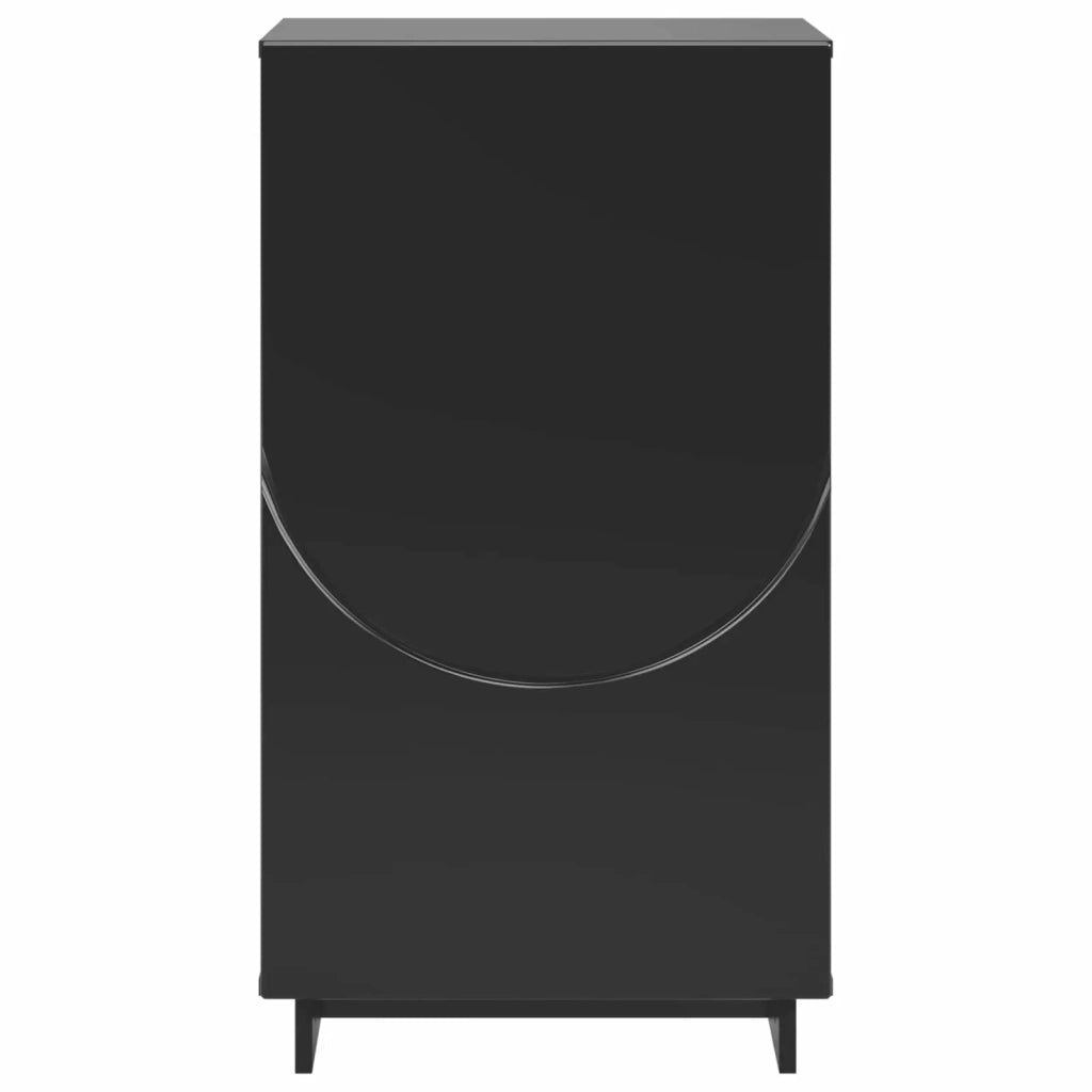 Mobile per scarpe 48 x 38 x 87,5 cm Legno ingegnerizzato Nero 8011667