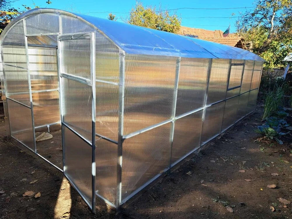 Serra da giardino GABRIELA 3 x 8 m (24 m²), 4 mm con rivestimento in policarbonato