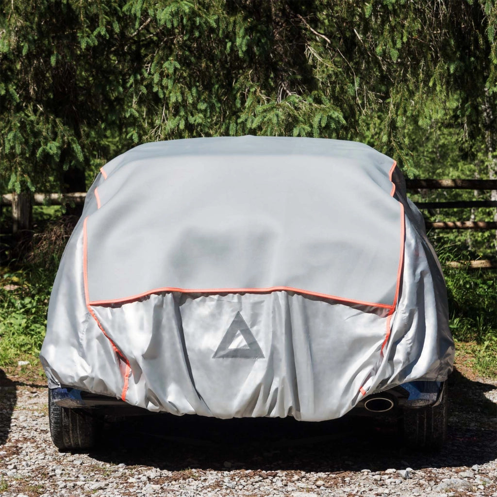 Telo copriauto integrale S 406x165x119 cm Telone di protezione auto contro grandine neve e pioggia