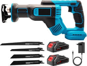 Sega reciproca - Senza fili - 3000 tpm - Due batterie - Quattro lami