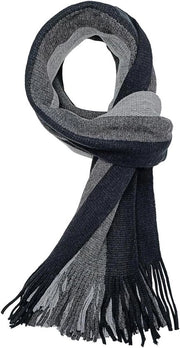 Sciarpa Uomo in Kasjmier per Inverno - Disegno Tartan - Ideale Regalo per Uomo - Unico Taglio
