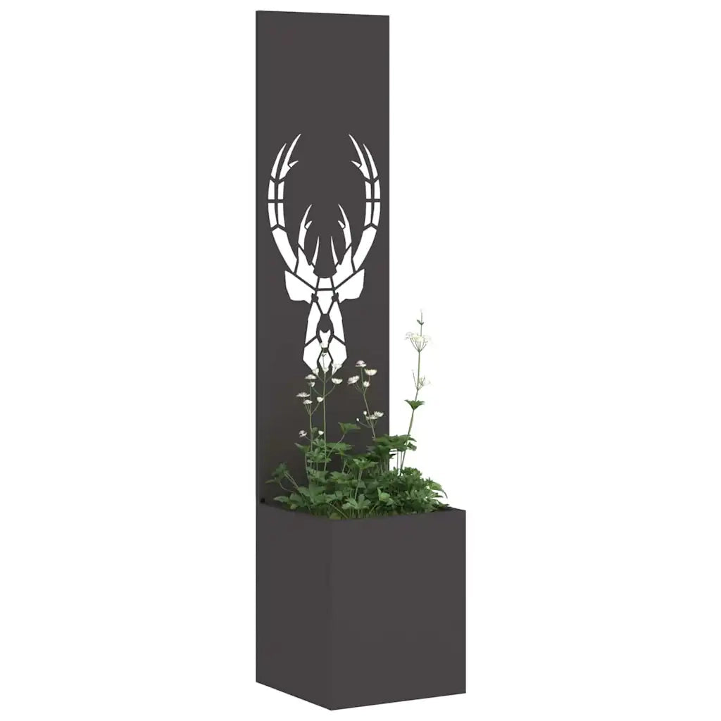Schermo per privacy in giardino Nero 32 x 32 x 150 cm CFW9911296