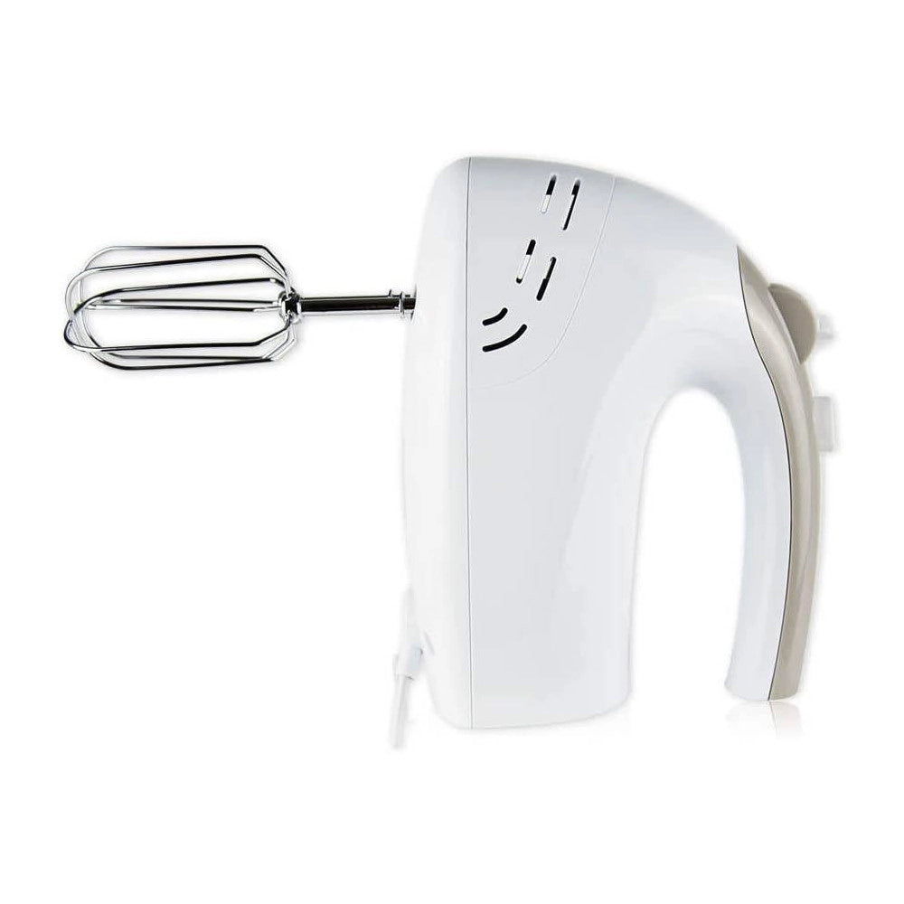 Trade Shop - Frusta Elettrica Sbattitore Frullatore 150w 5 Velocita' Mixer Impastatore Ganci -
