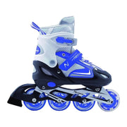 Pattini in linea FIREWHEEL - blu regolabile misura S (dal 30 al 33)
