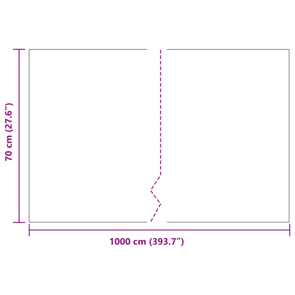 Barriera Raduce Nera 0.7x10 m 1.5 mm HDPE