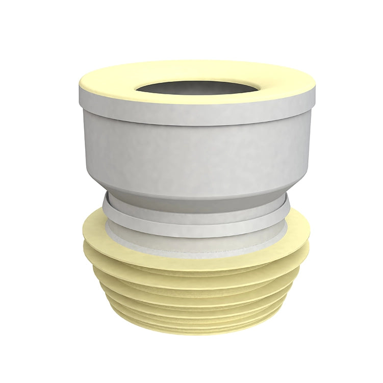MANICOTTO WC DIRITTO IN BI-COMPONENTE- IN D.100/110 - OUT D.100/110- BONOM- pezzi 1