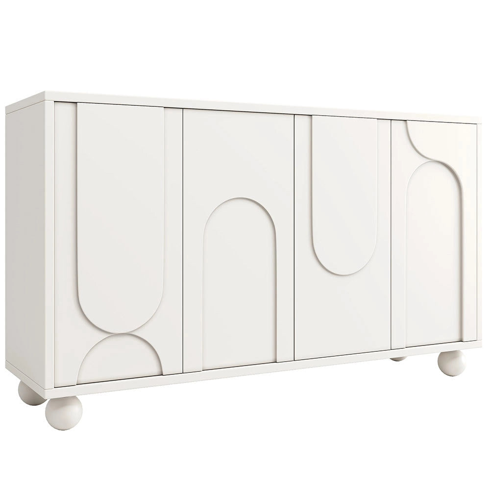 Armadio - Xylo - 120??35??71 cm - Moderno Bianco con Ripiano Regolabile