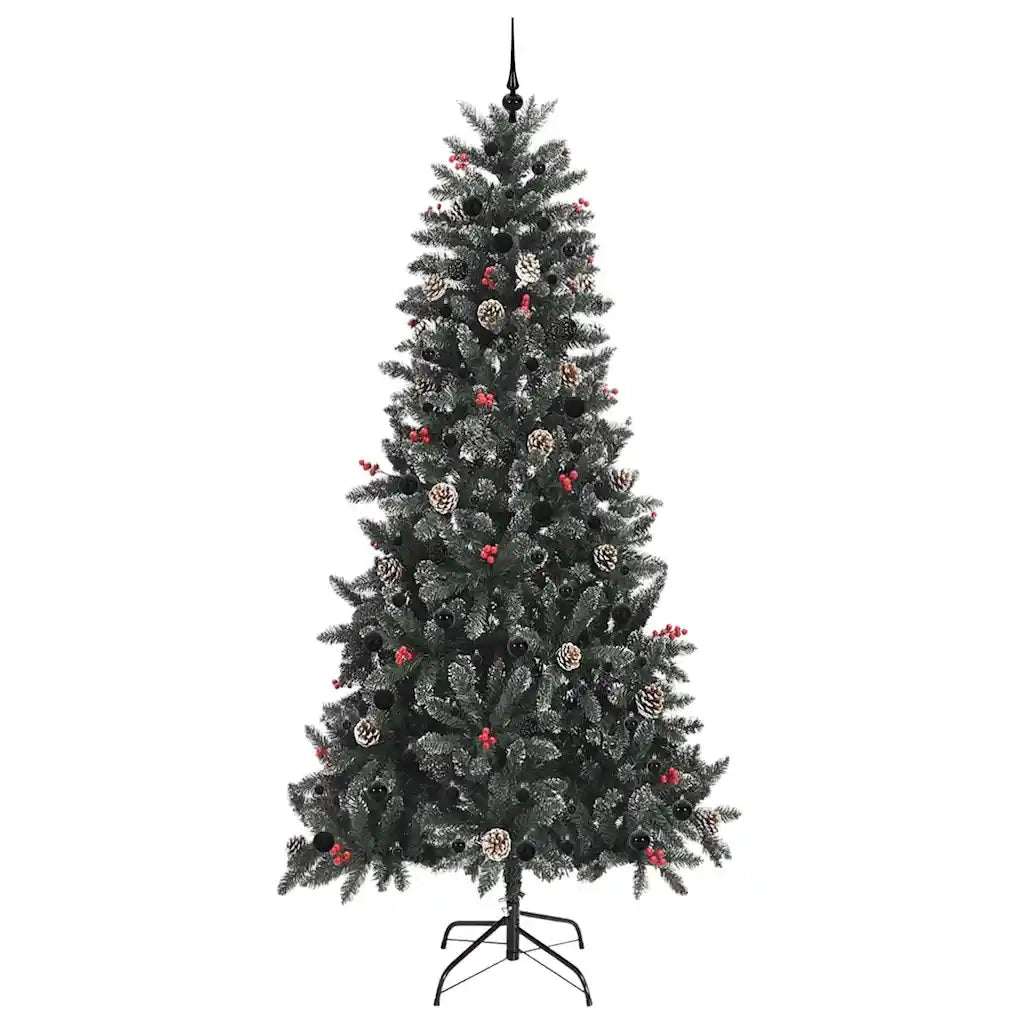 Albero di Natale artificiale con 300 LED Verde 240 cm 3395905