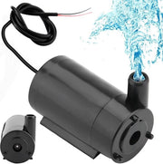 Mini-pompa ad acqua ultra stile pompa di immersione per acquari - pompa per acquari e vasi - sistema di hydrocultura pompa di fonte - corda di rete - fontana per giardino statue - sistema di hydrocultura - 80 litri pompa di fonte