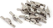 Set di Cardini per Finestre Schiuse con Ruote in Nylon da 20 pezzi