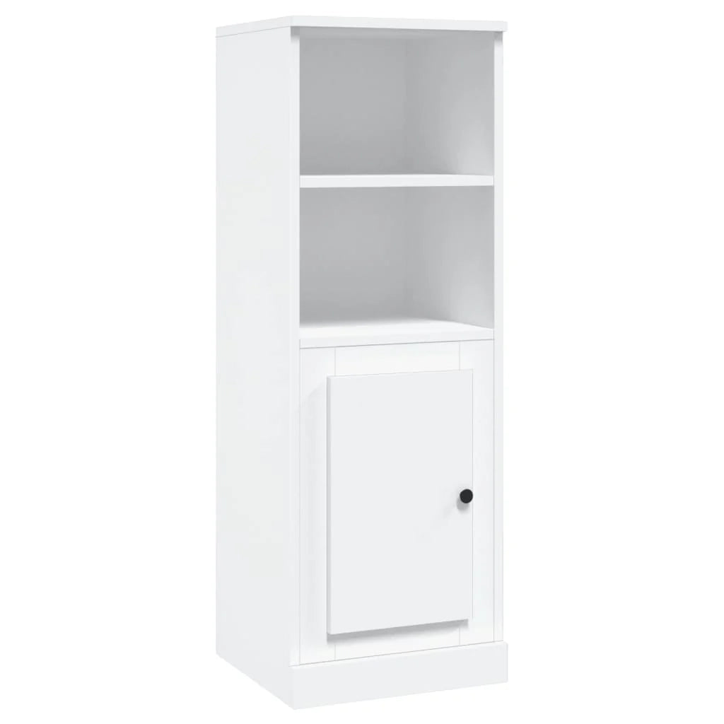Buffet credenza cassettiera mobiletto mobile contenitore organizer cucina soggiorno salotto alto 36 x 35,5 x 103,5 cm legno ingegnerizzato bianco 02_0032437