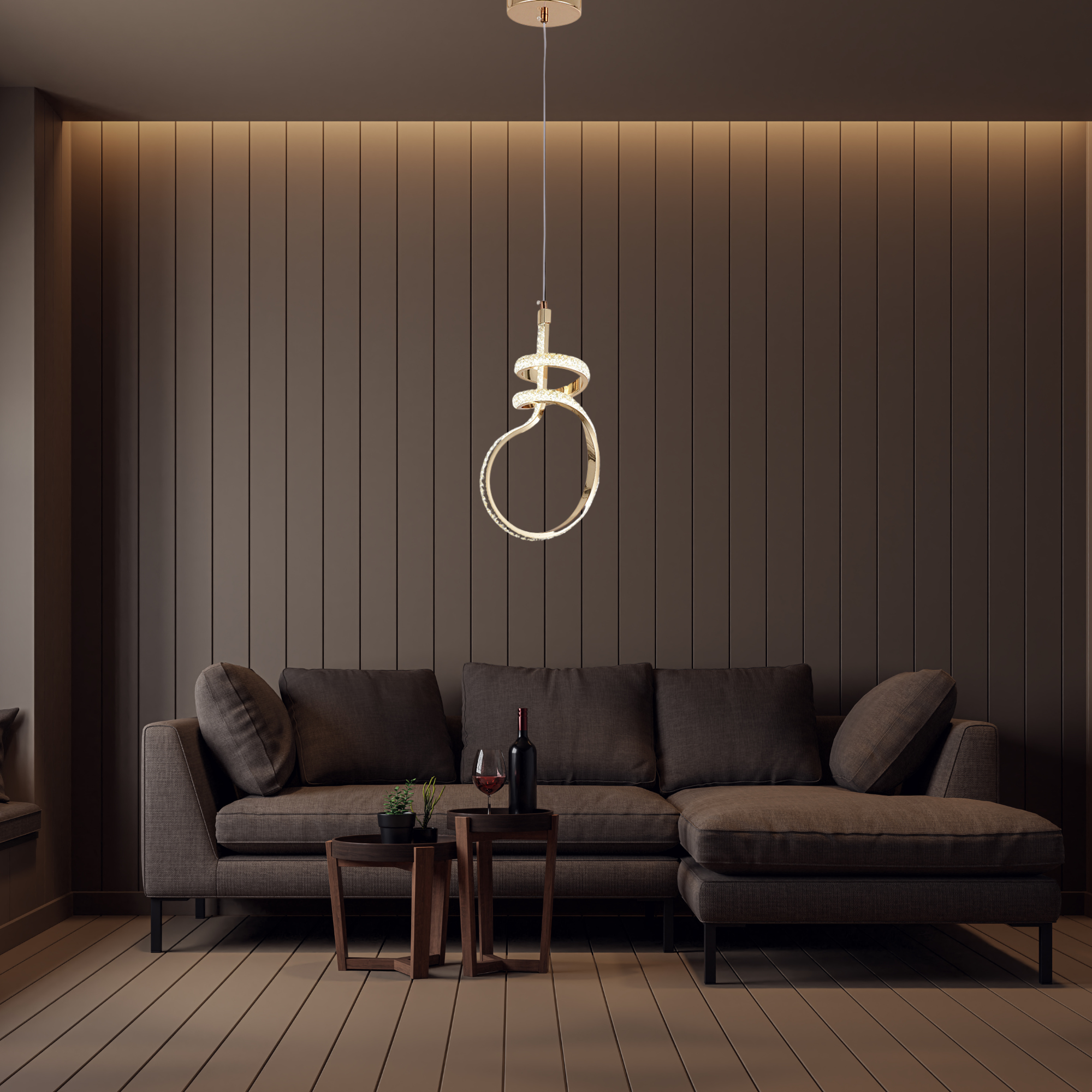 Lampada Led G071-cp Gold