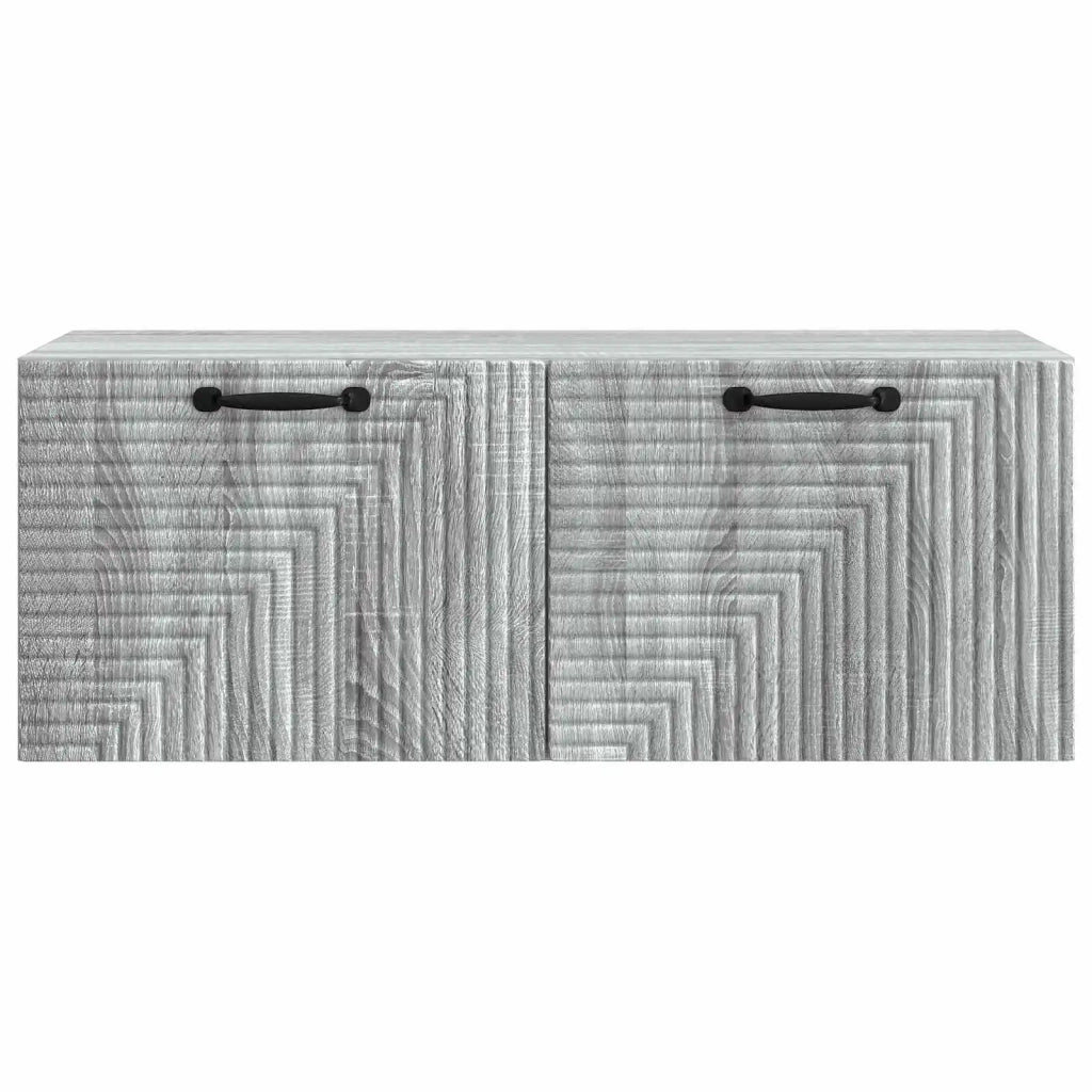 Mobile Porta TV da Muro Grigio Sonoma 78,5 x 31 x 30 cm