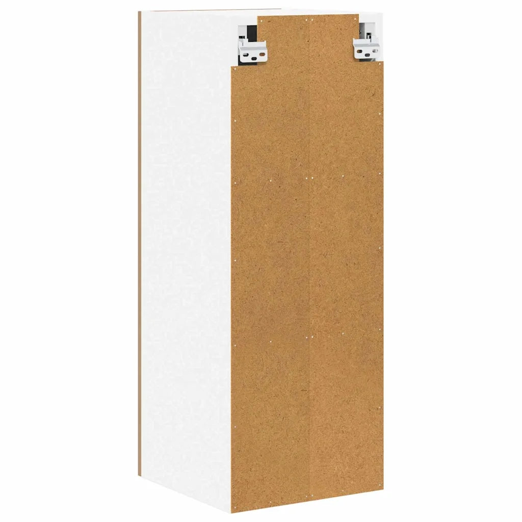 Armadio pensile Rovere Artigiano e Bianco 30 x 31 x 80 cm 884256