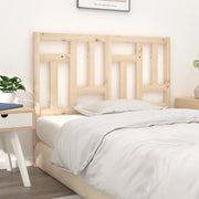 Testiera per Letto 140,5x4x100 cm in Legno Massello di Pino